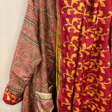 Load image into Gallery viewer, Kimono Tokyo color rosso reversibile
