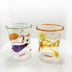 Massimo Lunardon bicchieri goto in vetro soffiato (set da 6) mod. 1