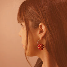 Load image into Gallery viewer, Bubble polka dot earrings
