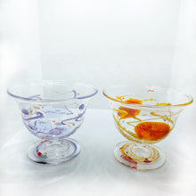 Carica l&#39;immagine nel visualizzatore di Gallery, Massimo Lunardon coppe gelato set da 6 in vetro soffiato
