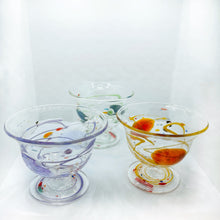 Carica l&#39;immagine nel visualizzatore di Gallery, Massimo Lunardon coppe gelato set da 6 in vetro soffiato
