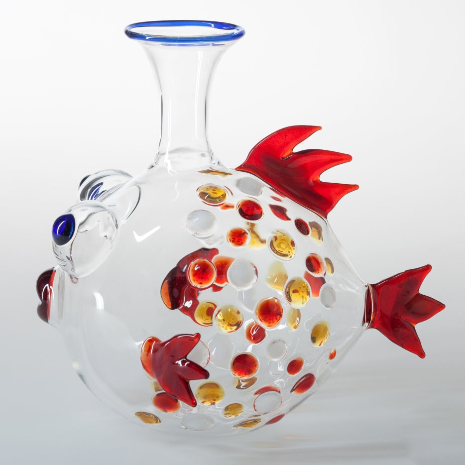 Massimo Lunardon decanter pesce tropical