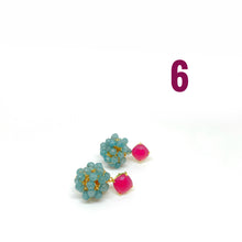 Load image into Gallery viewer, Mini polka dot bubble earrings
