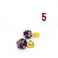 Load image into Gallery viewer, Mini polka dot bubble earrings
